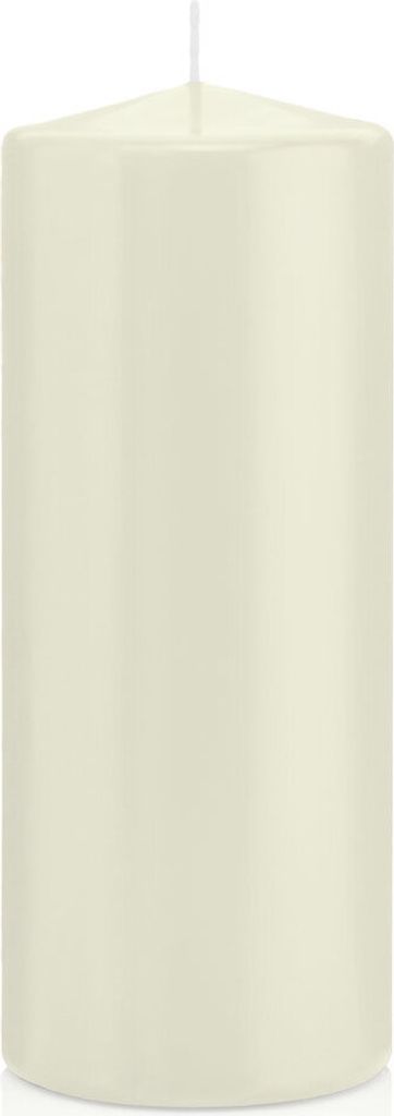 Kerzen Elfenbein, Stumpenkerzen Elfenbein 20 x 7,8 cm (H x Ø), 8 Stück, Wiedemann Kerzen, Markenkerzen Germany in RAL Qualität