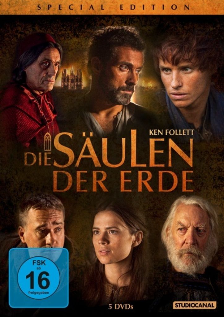 Piliere Zeme (DVD) S.E. 5Disc Min: 411/DD/WS Special Obrázok produktu