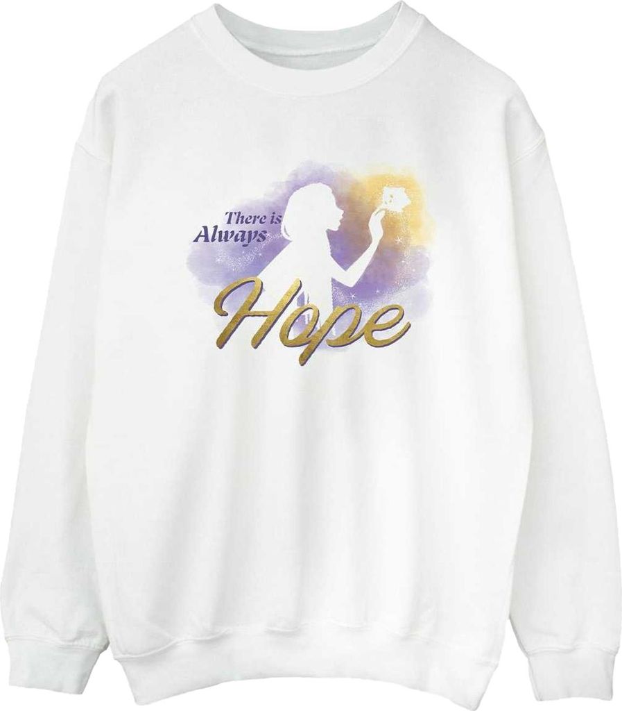 Wish - "There Is Always Hope" Sweatshirt für Damen BI55882 (XXL) (Weiß)