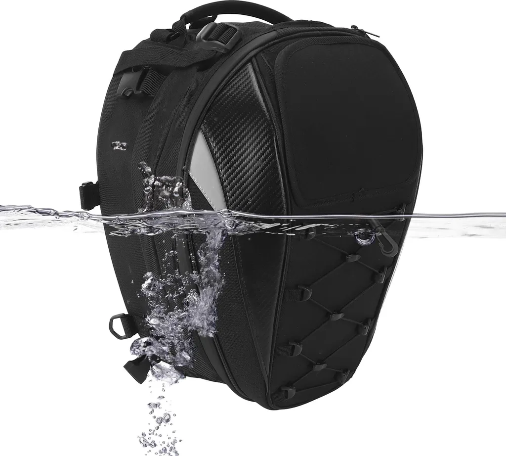 Sacoche moto étanche grande capacité avec sangles universelles 35L