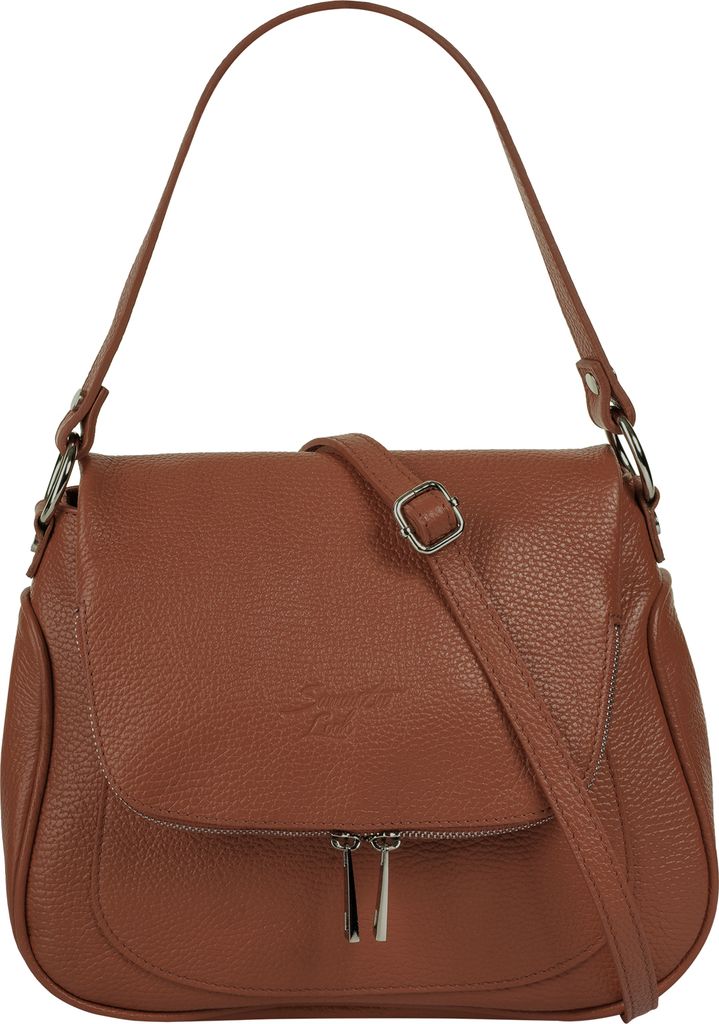 Samantha Look Umhängetasche Damen 021680 cognac