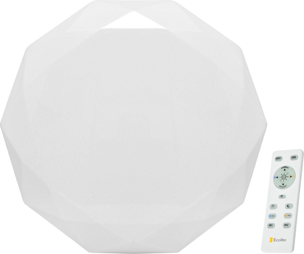 Ecolite LED stropné/nástenné svietidlo 50W Diamant s DO Obrázok produktu 