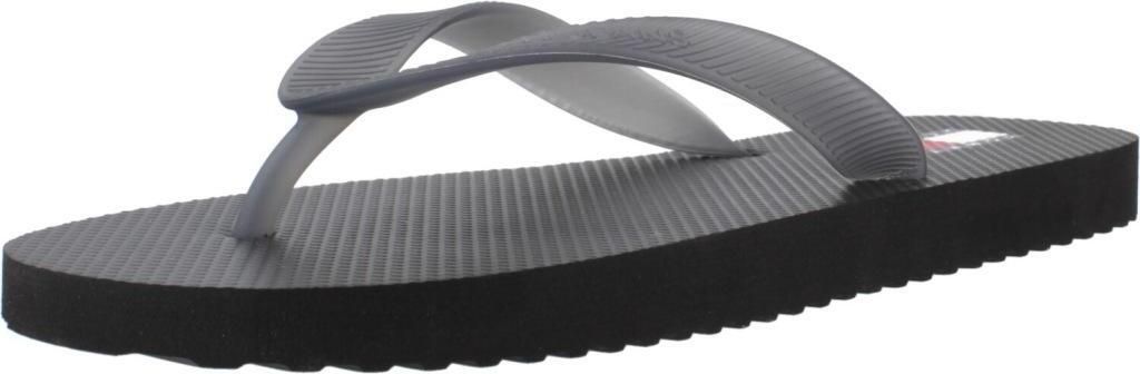 TOMMY JEANS LOGO FLIP FLOP Schwarz