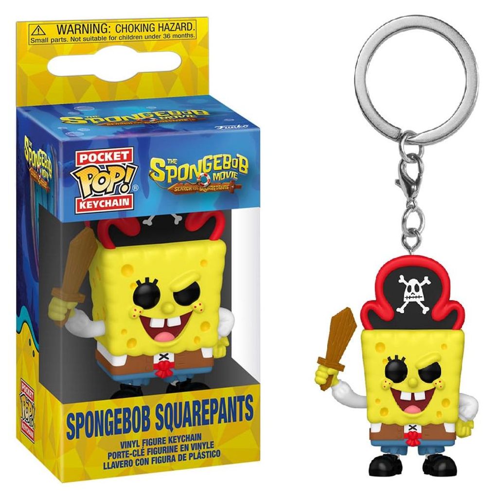 The SpongeBob Movie (2025) POP! vinylová kľúčenka 4 cm Obrázok produktu 