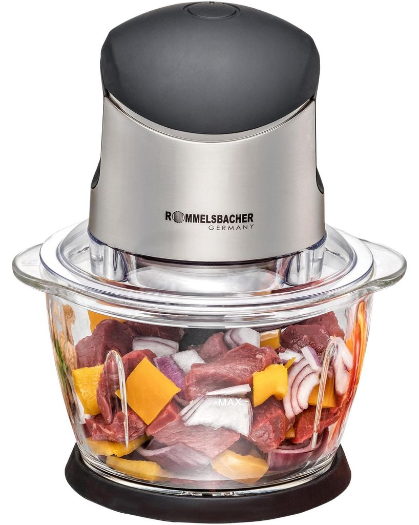 ROMMELSBACHER Tritacarne 400W Contenitore in vetro da 1 Immagine del prodotto 