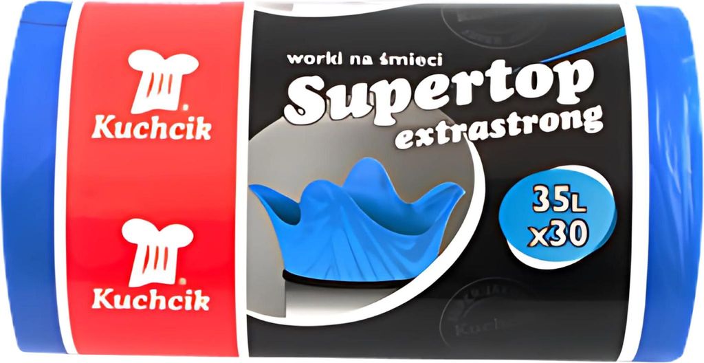 Kuchcik Worki Na Śmieci 35 L Wiązane Ekstra Mocne Nie Urwie Zdjęcie produktu 