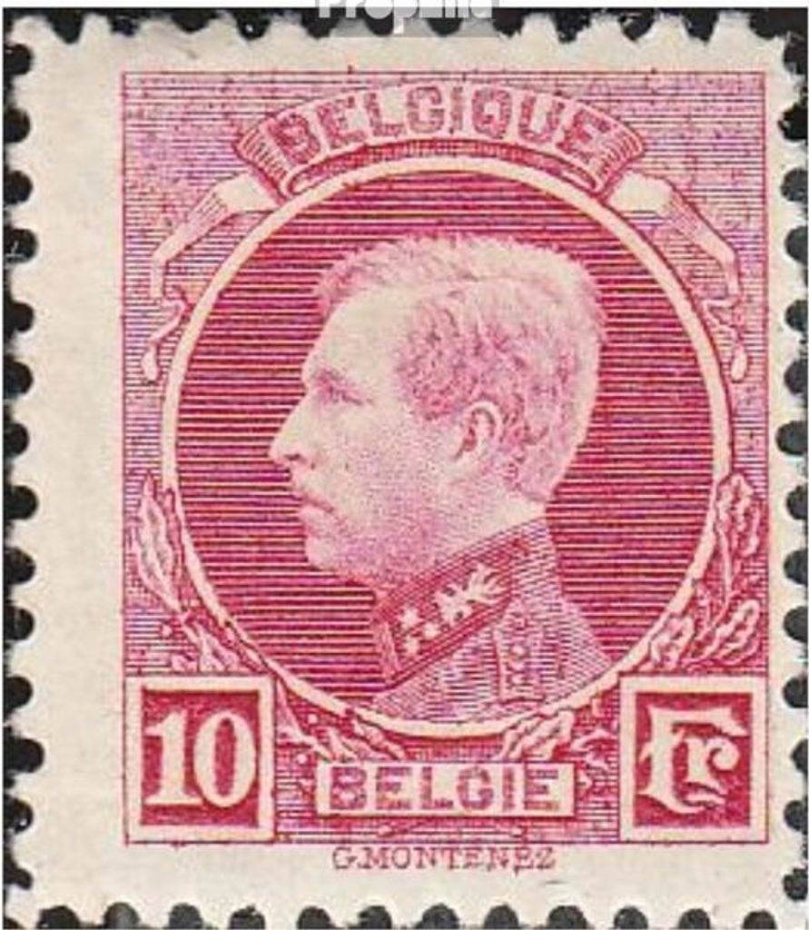 Briefmarken Belgien 1922 Mi 181-184 (kompl.Ausg.) gestempelt Albert