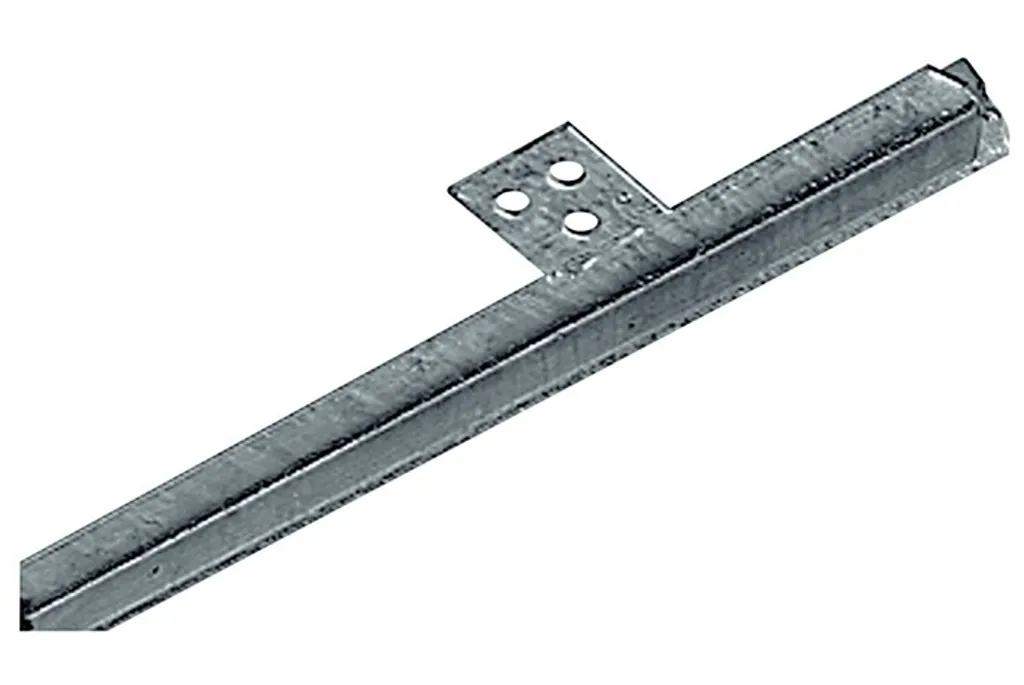 Profilato TZN STA 1500mm | Asta in Acciaio Zincato 50x50x3mm