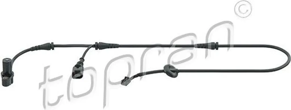 Capteur de vitesse de roue TOPRAN 115 017 pour A6 4B OE 4B0927803E ABS