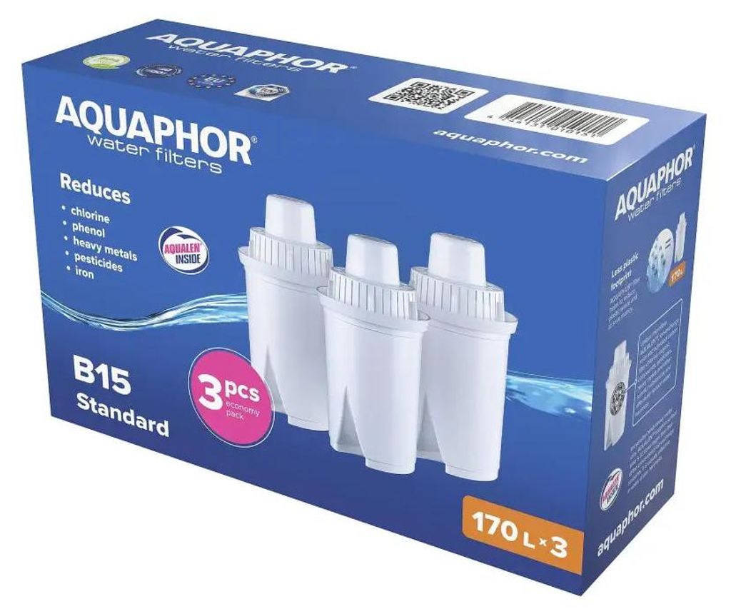 AQUAPHOR B100-15, Filter na vodovodný kohútik, Biela Obrázok produktu 
