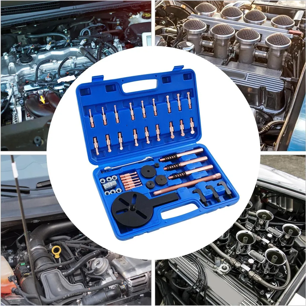 Outil d'extraction de pédalier et roulements pour réparation de voiture