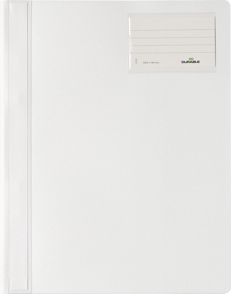 DURABLE Schnellhefter A4+ opak, 250002 weiß