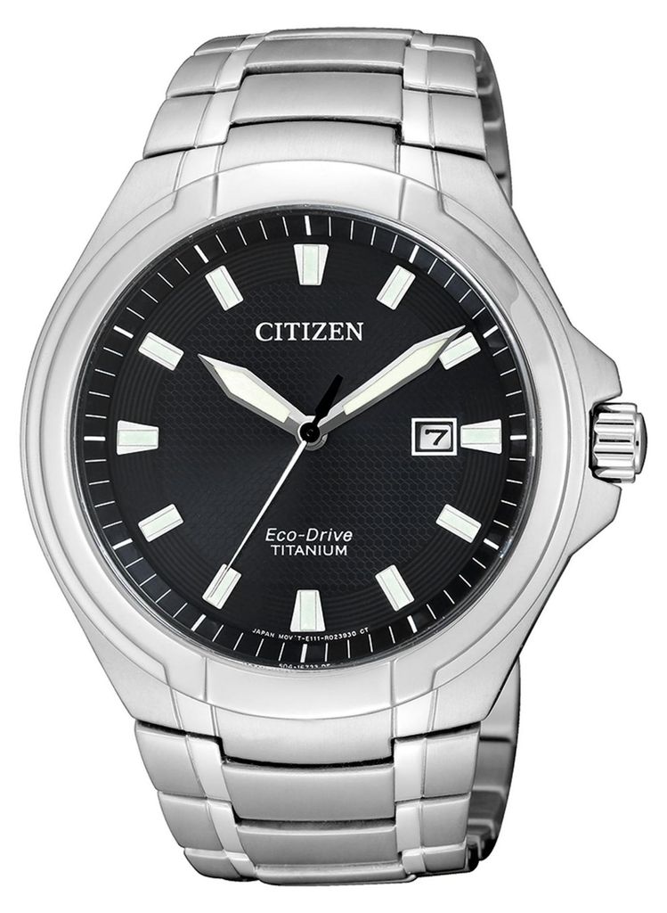 Citizen BM7430-89E Uhr Herrenuhr Titan Datum Silber Produktbild 