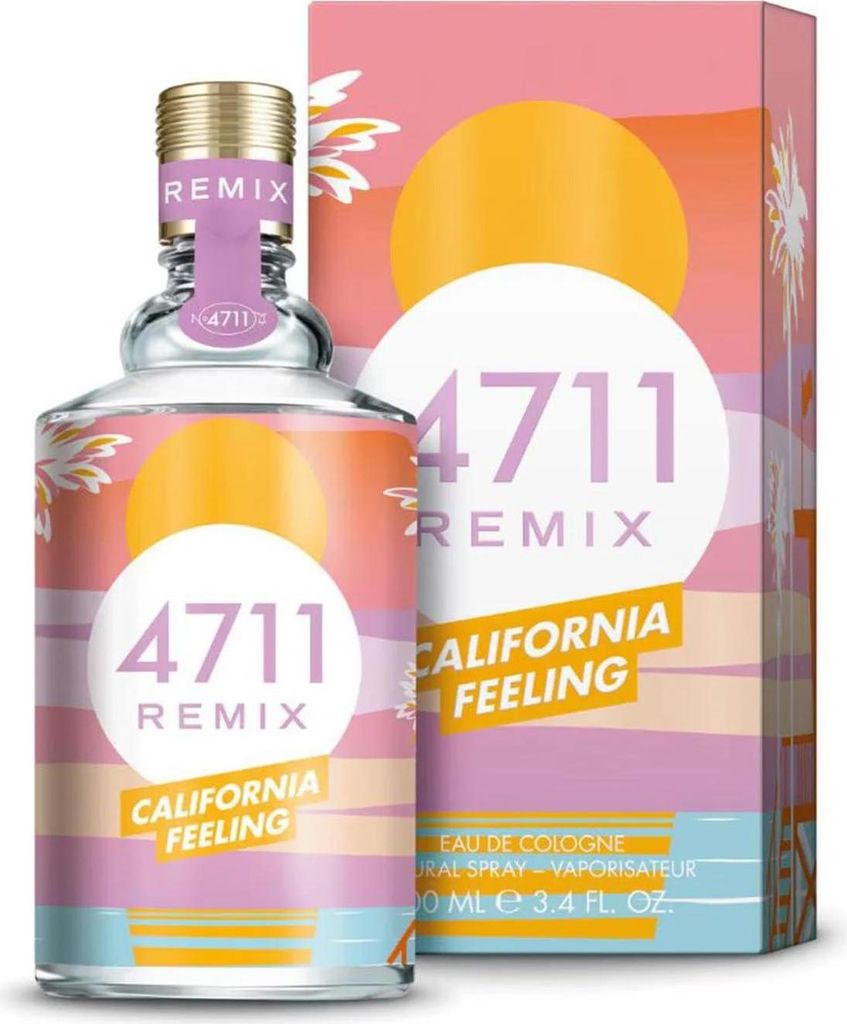 4711 Remix California Feeling Eau De Cologne 100 ml Produktbild 