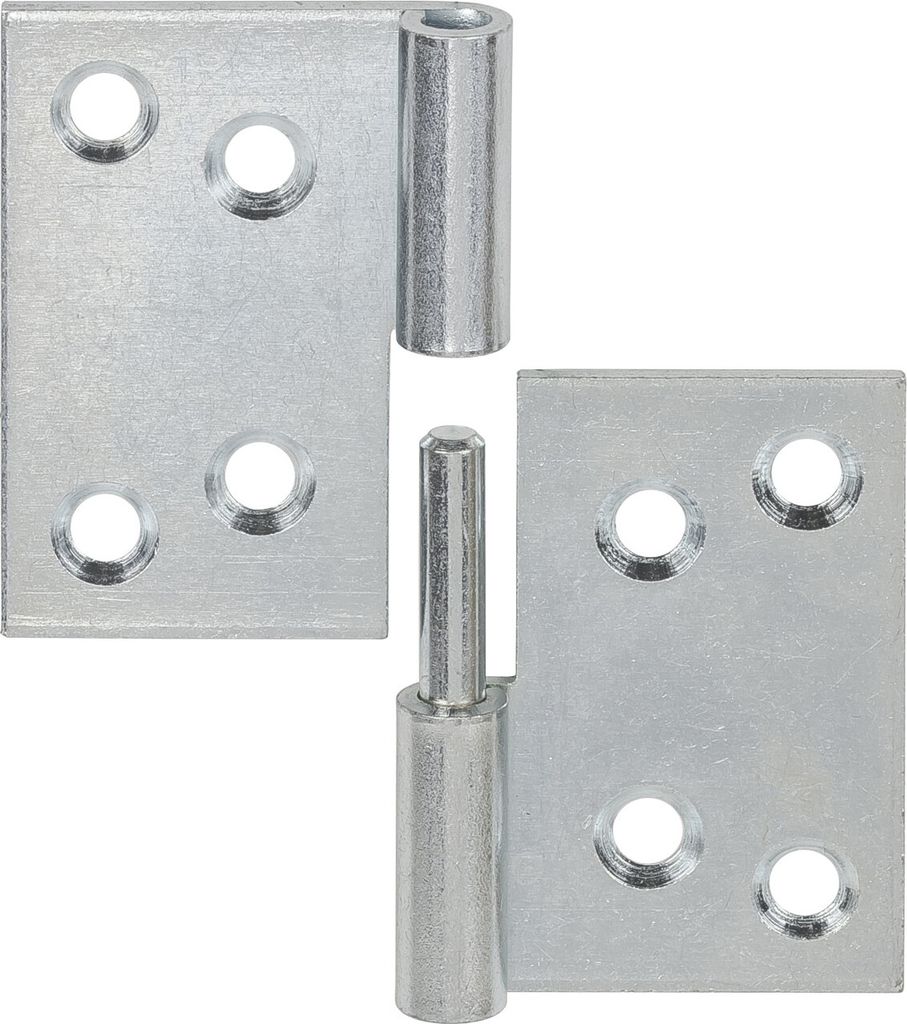 Vormann Aushebescharniere verzinkt 60 x 80 mm links Produktbild 