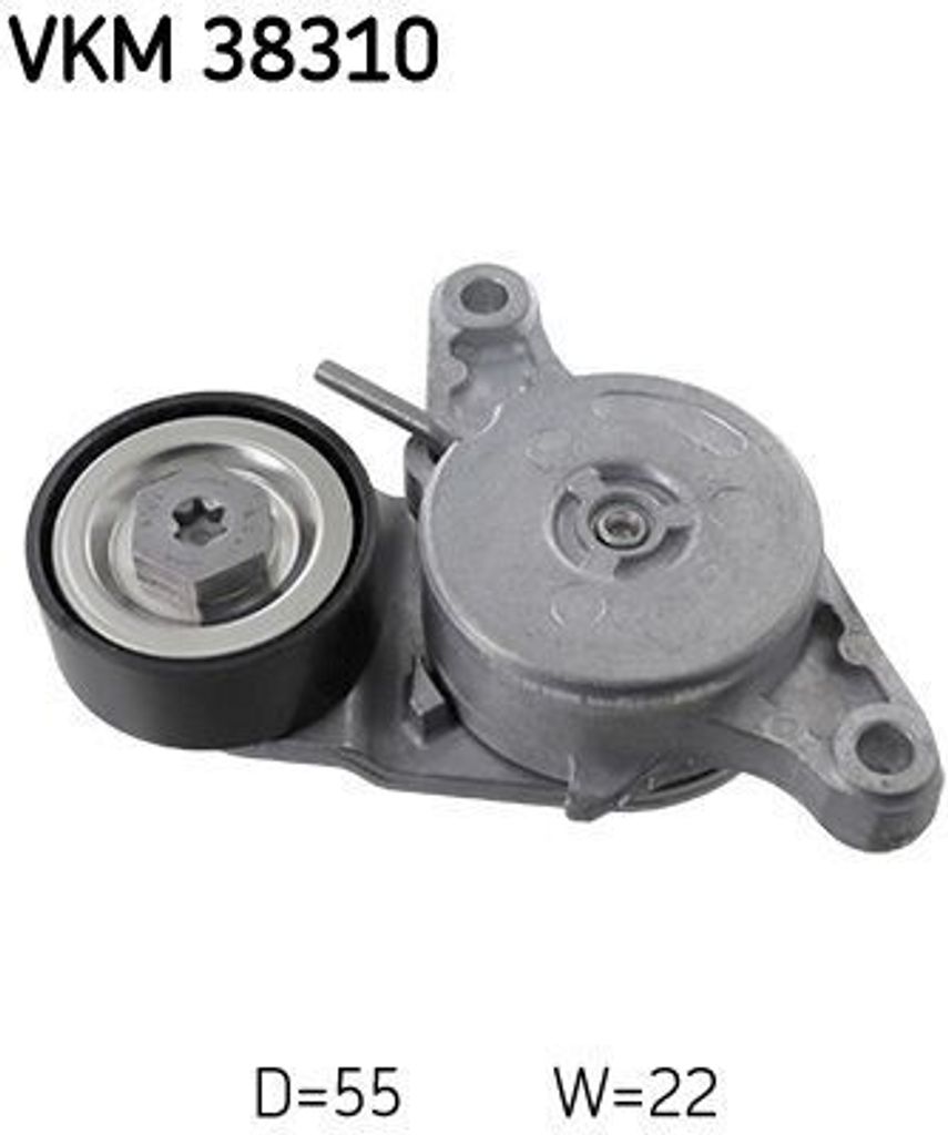 Spannrolle, Keilrippenriemen SKF VKM 38310