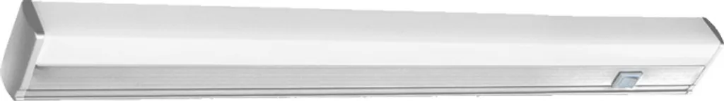 Lampada da bagno a LED NAXOS 5W, 4000K, argento/opal L: 289, L: 36, H: 22