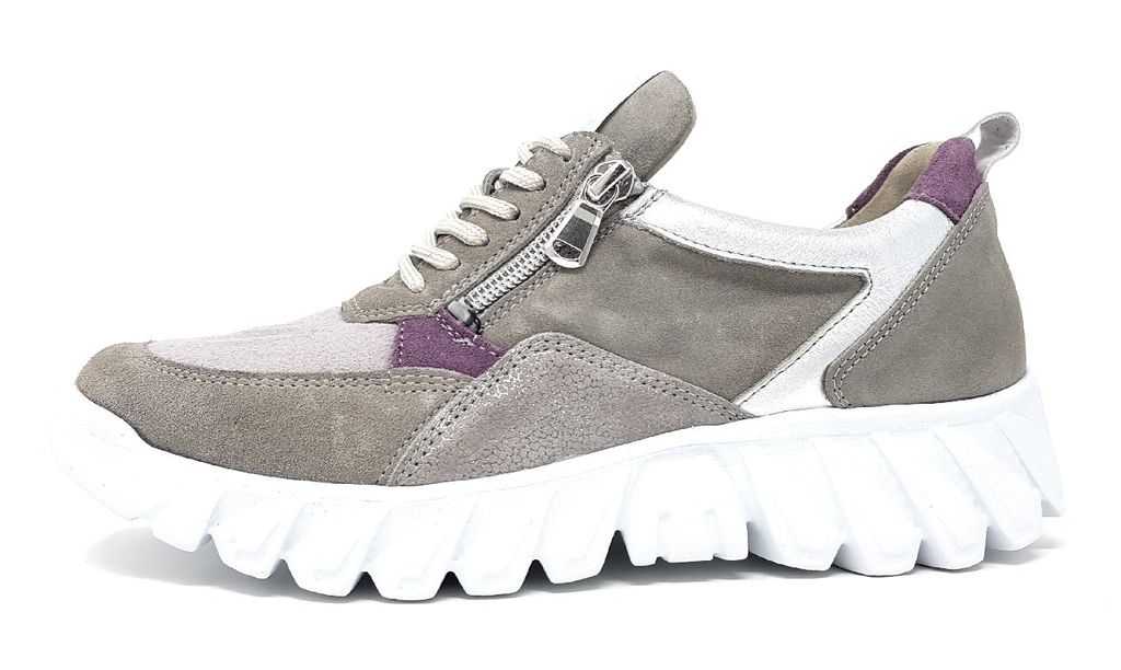 Waldläufer Komfort Schnürschuhe Damen 31353538343132 Grau 40 EU