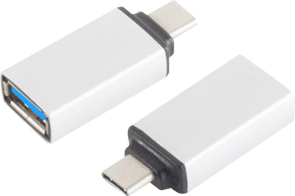 S-IMPULS USB-C Adapter USB-A Buchse 3.0 Metall