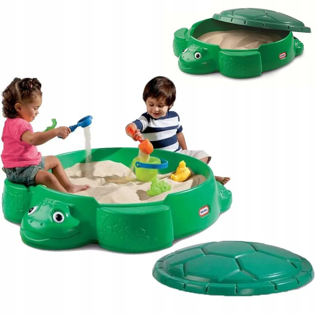 Table de sable Little Tikes anti-UV avec couvercle pour sable propre - 13