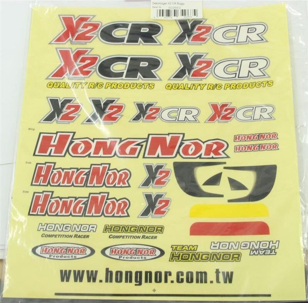 Jamara Dekorbogen X2 CR Buggy