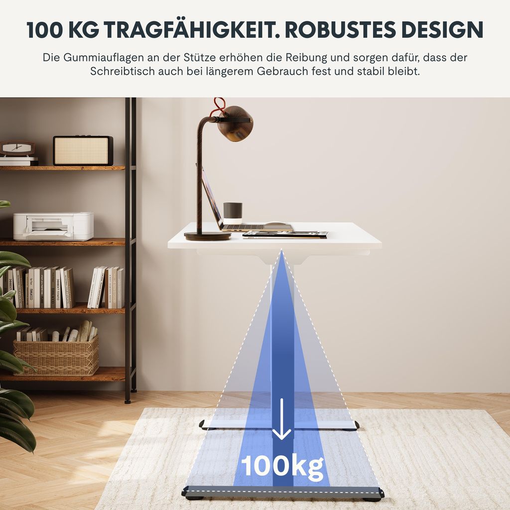 FlexiSpot Höhenverstellbarer Schreibtisch, Elektrisch Produktbild 5