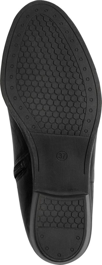 MARCO TOZZI Damen Stiefelette mit Kurzschaft und Blockabsatz 2-25300-45, Größe:40 EU, Farbe:Schwarz