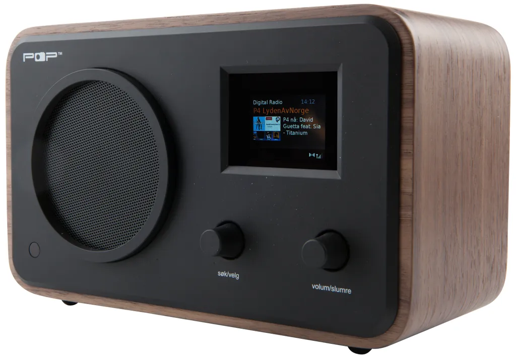 Radio de Table Numérique DAB+ avec Bluetooth Sahaga POPradio Bois Noyer - 3
