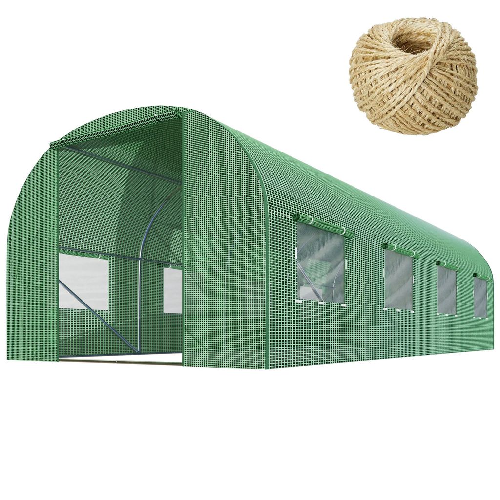 Gewächshaus Gartentunnel Folientunnel Garten Treibhaus Produktbild 13
