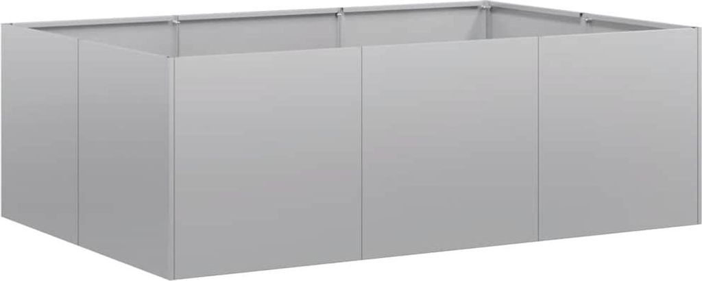 vidaXL Kvetináč 120x80x40 cm Pozinkovaná oceľ Obrázok produktu 