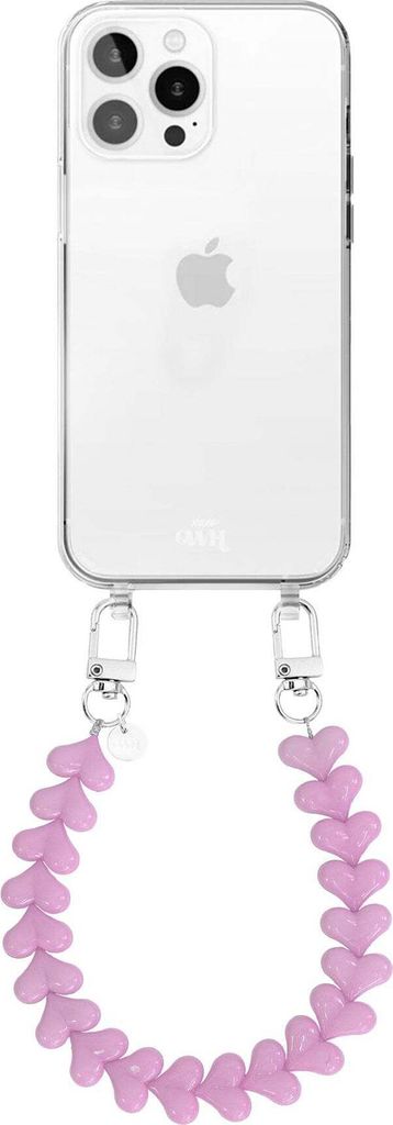 xoxo Wildhearts Hülle - Geeignet für iPhone 16 Pro Max - Funky Hearts - Rosa
