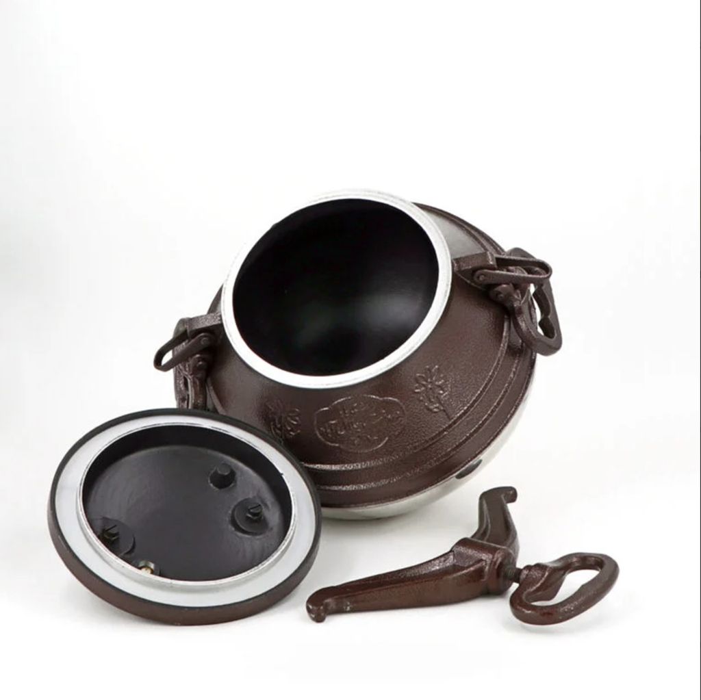 Rashko Afghanischer Kessel Kazan 8L (7,5L) zweifarbig mit Produktbild 1