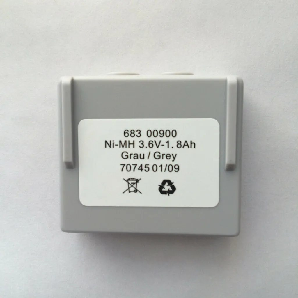 Pack 2 batteries de rechange 3,6V pour télécommande Hetronic 1,8Ah - 2