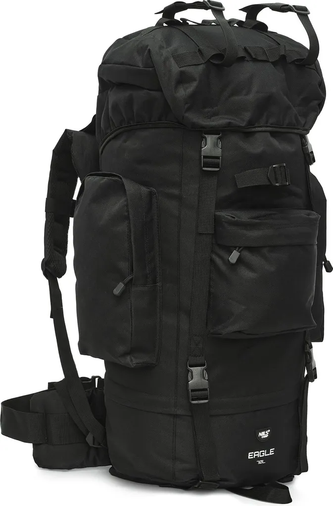 Sac à dos NILS Camp NC3901 Eagle noir 70L - Trekking et Randonnée