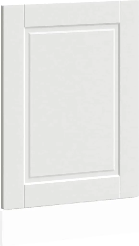 Façade de lave-vaisselle Porto blanche 45 cm pour meuble de cuisine