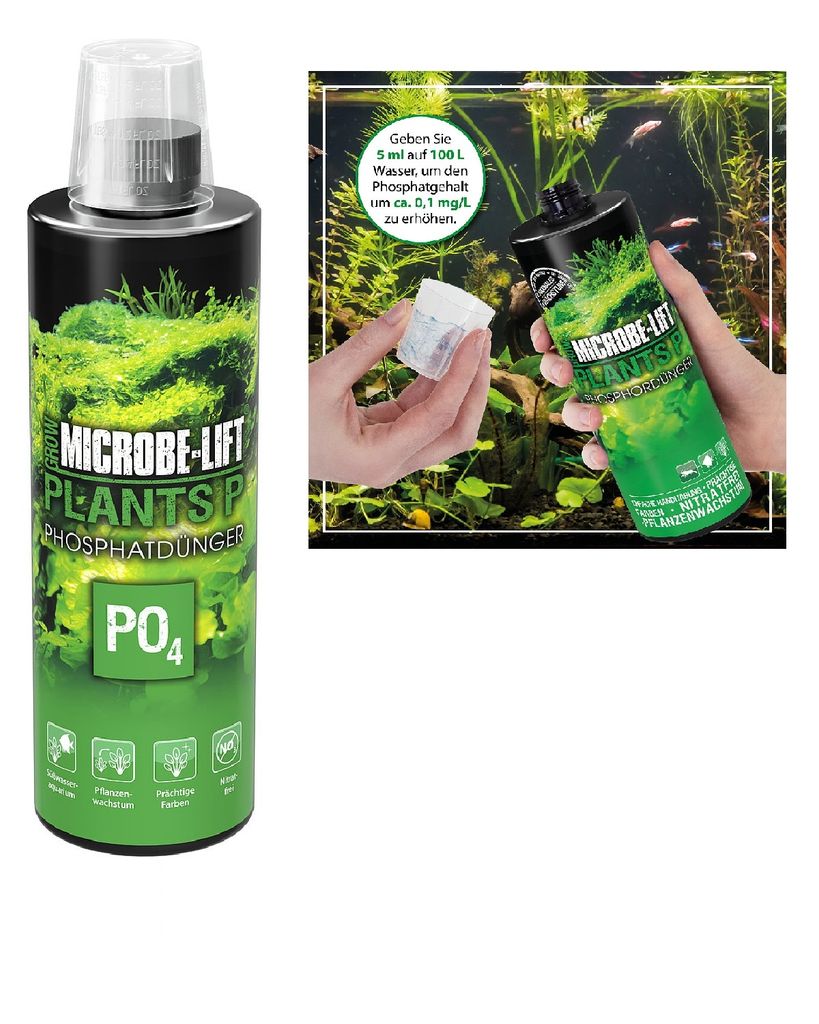 Microbe-Lift 118 ml flüssiger Aquarien Phosphor Dünger Plants P