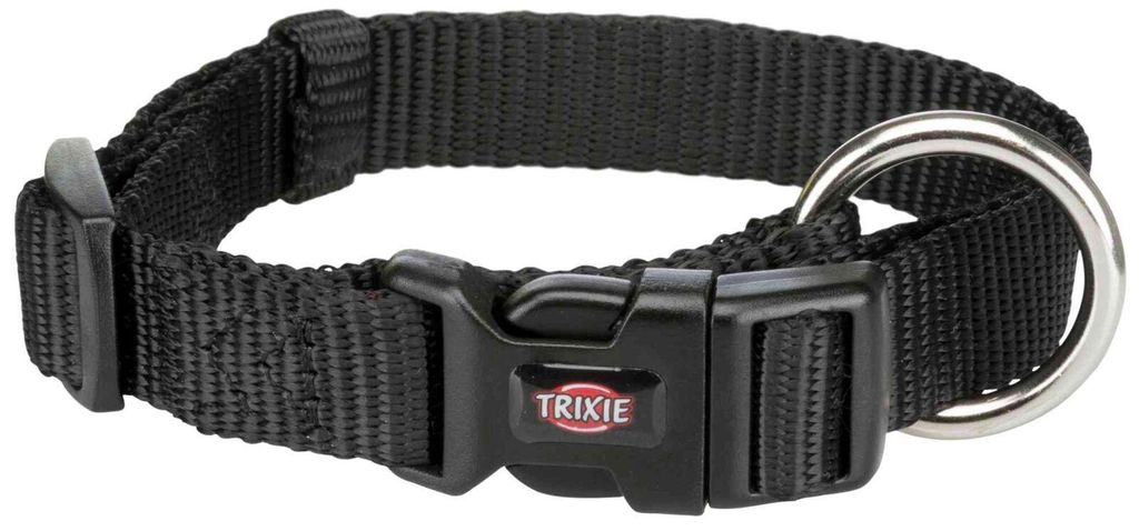 TRIXIE Premium Halsband, S–M: 30–45 cm / 15 mm, schwarz Produktbild 
