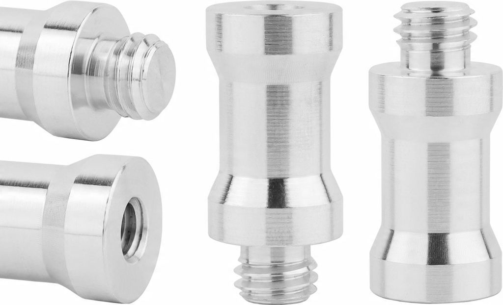 Adapter, Stativ-Reduzierhülse 1/4"" auf 3/8"" Aluminium für Lampenstativ