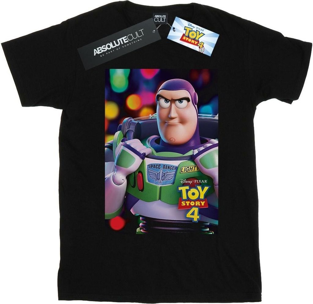 Disney - "Toy Story 4" T-Shirt für Herren BI48601 (S) (Schwarz)