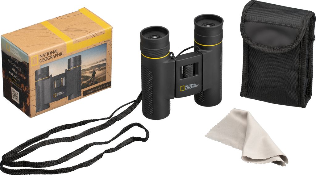 National Geographic Taschenfernglas 10x25 kompakt & Produktbild 