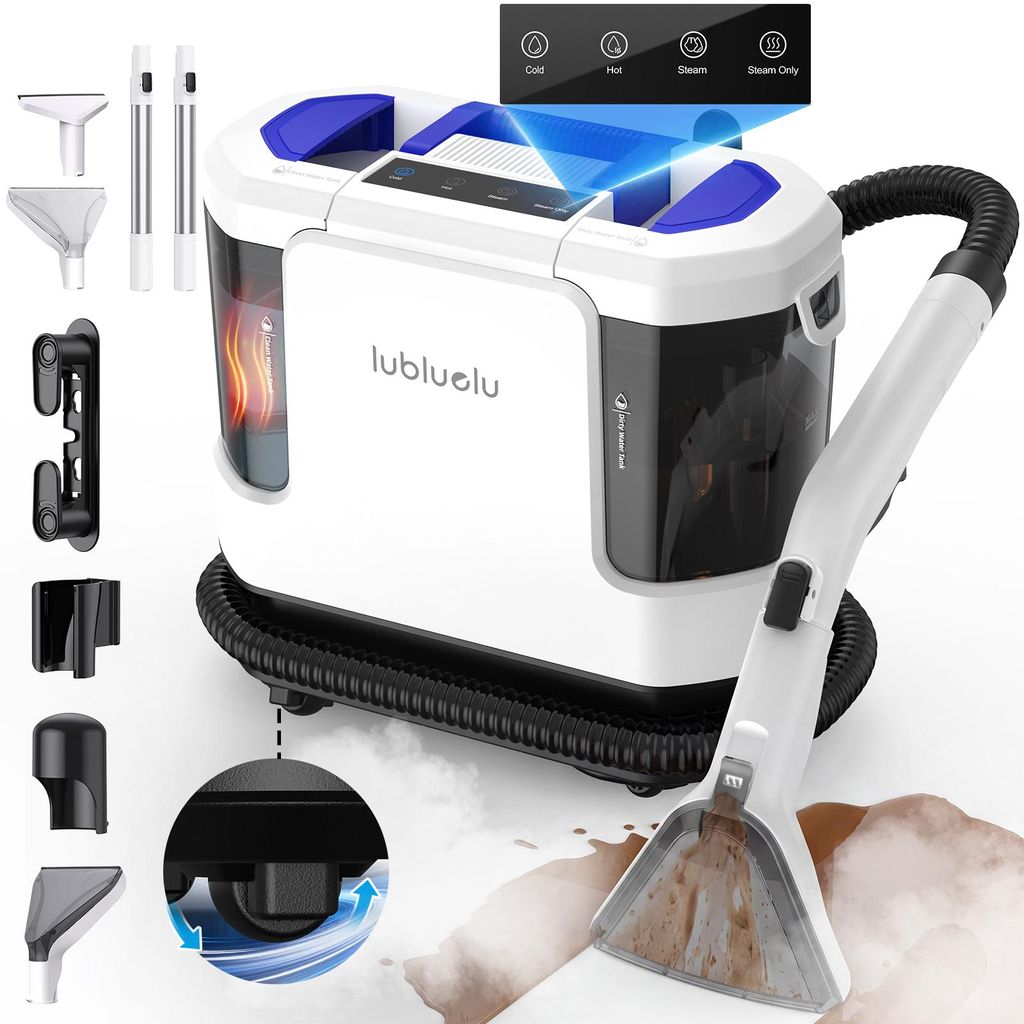 Lubluelu V11 5v1 čistič čalúnenia, tepovač kobercov 30 kPa, Obrázok produktu 