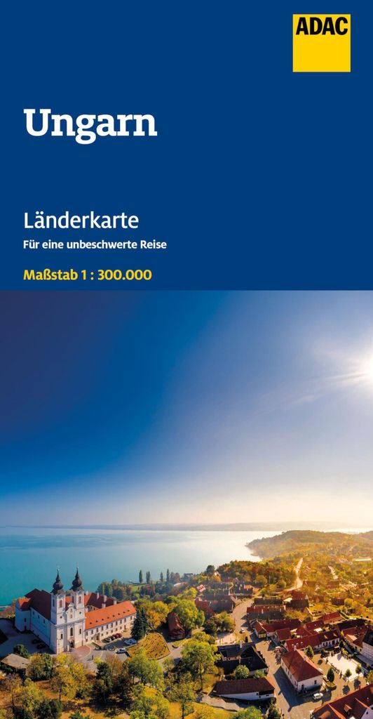ADAC Länderkarte Ungarn 1:300.000 Produktbild 