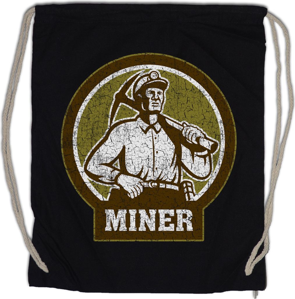 Urban Backwoods Miner VII, Turnbeutel, Farbe: Schwarz