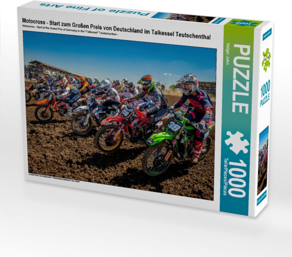 CALVENDO Puzzle Motocross - Start zum Großen Preis von Produktbild 
