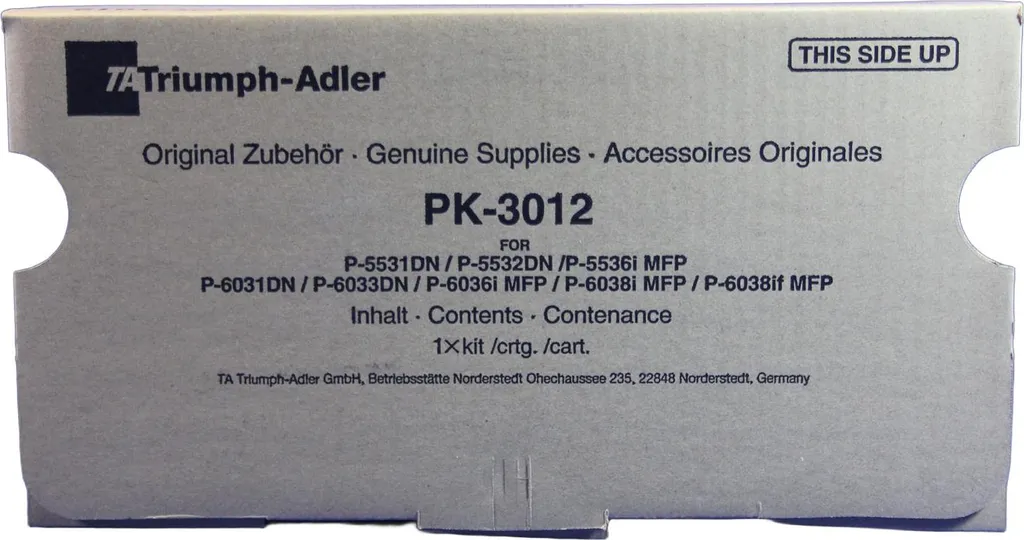 Toner Original UTAX PK3012 Noir - Cartouche PK-3012 Haute Performance