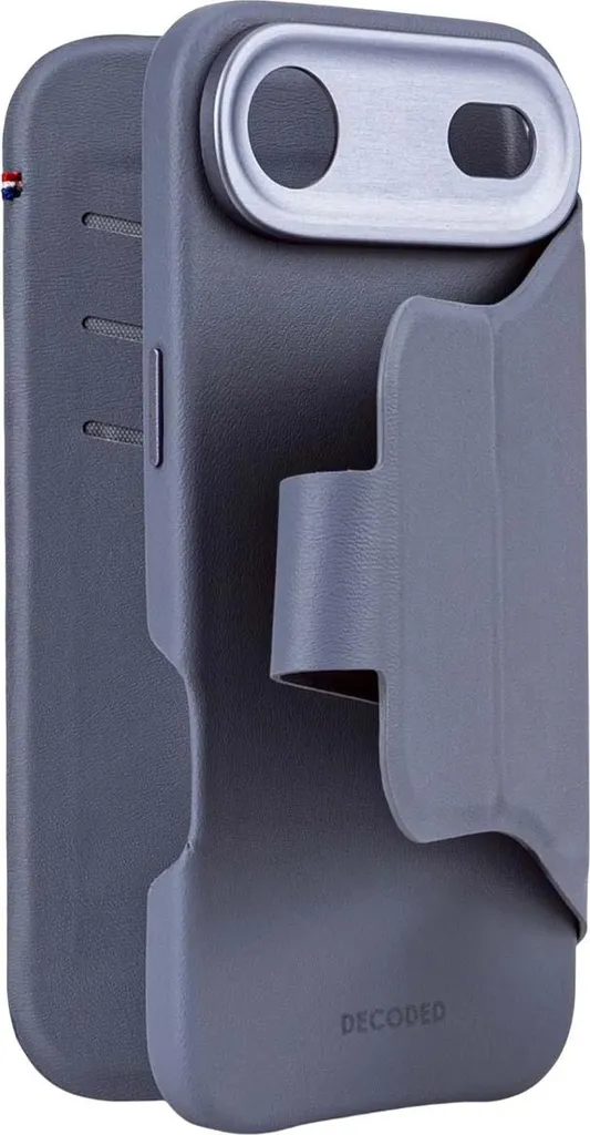 Cover MagSafe iPhone Air Decoded Silicone Blu | Design Texturizzato - 4