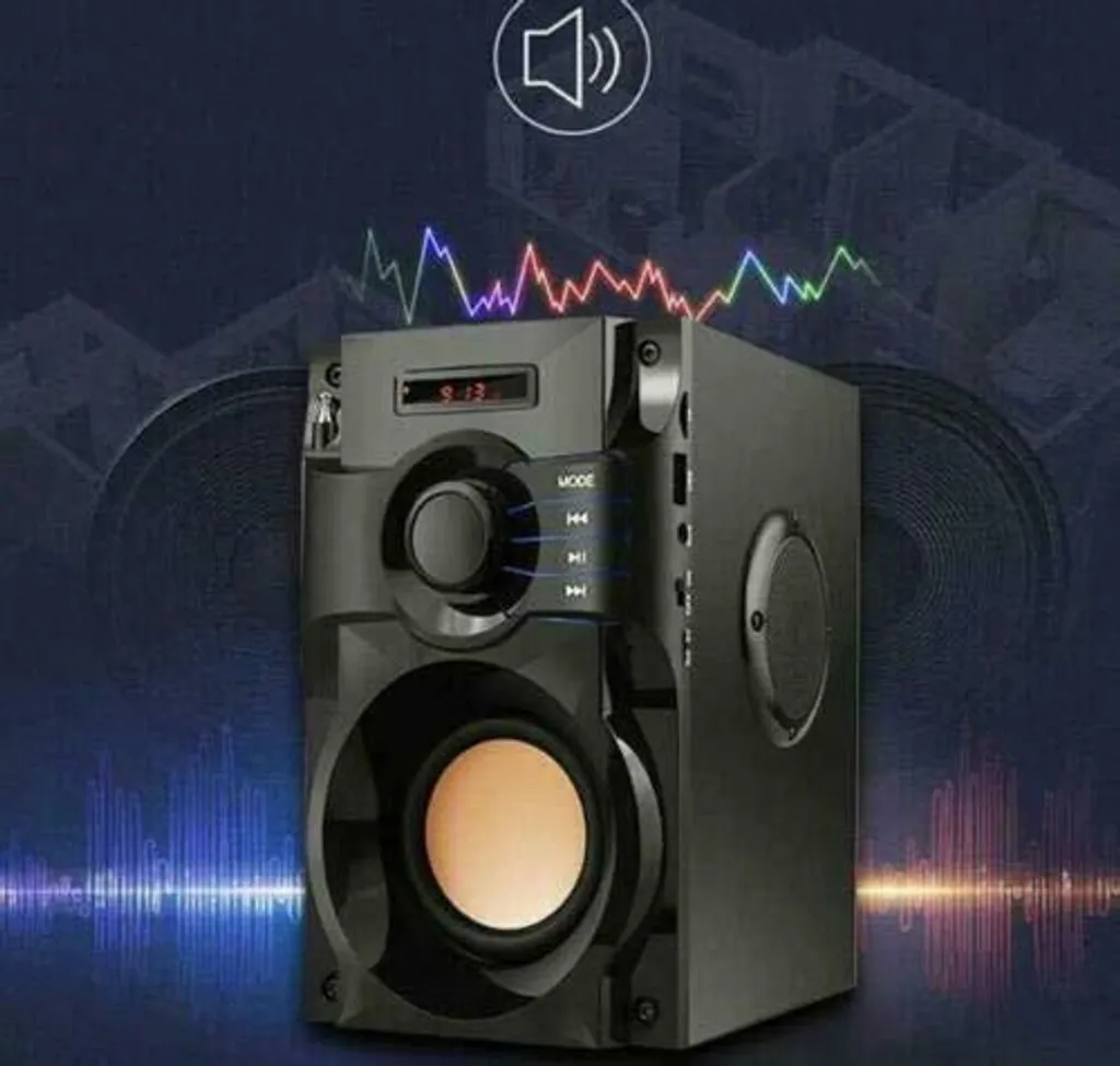 Enceinte Bluetooth sans Fil avec Subwoofer pour Intérieur et Extérieur