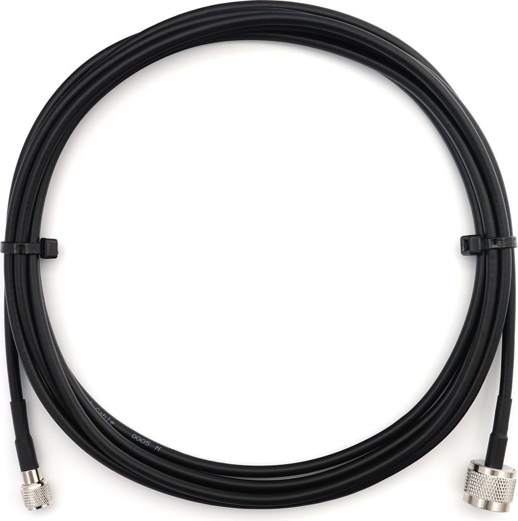 7m Mini UHF Stecker auf N Stecker RG58 Koaxialkabel - 7 Meter Verlustarmes Mini UHF Verlängerungskabel - PL Antennenkabel für CB Funk HAM Funkger...