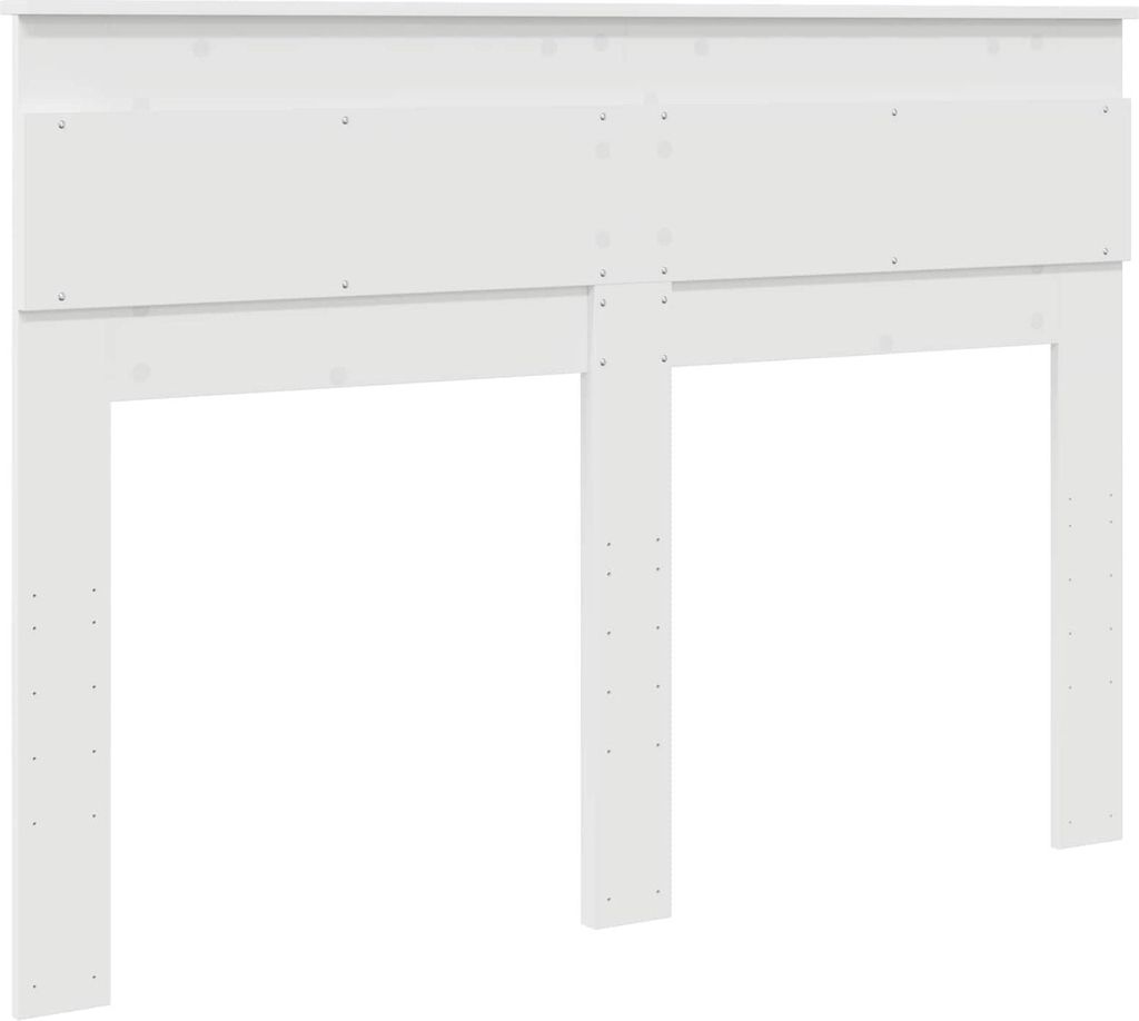 vidaXL Kopfteil Weiß 100 cm Holzwerkstoff