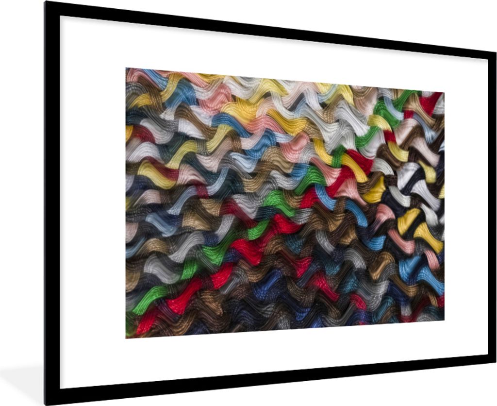 MuchoWow® MuchoWow® Gerahmtes Poster Geflochtene Kunstwerke Produktbild 